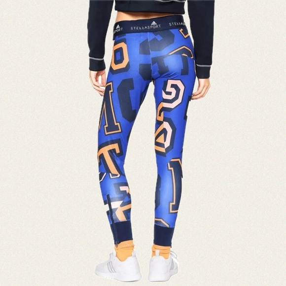 Stellasport x Adidas Printed Run Tights - Picture 3 of 12